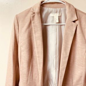 H&M Ballet Pink Fitter Blazer